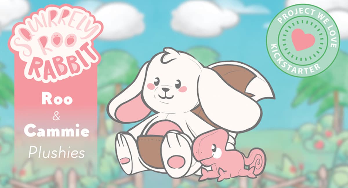 Squirrelly Roo Rabbit: Indie Game Plushies and Merch
